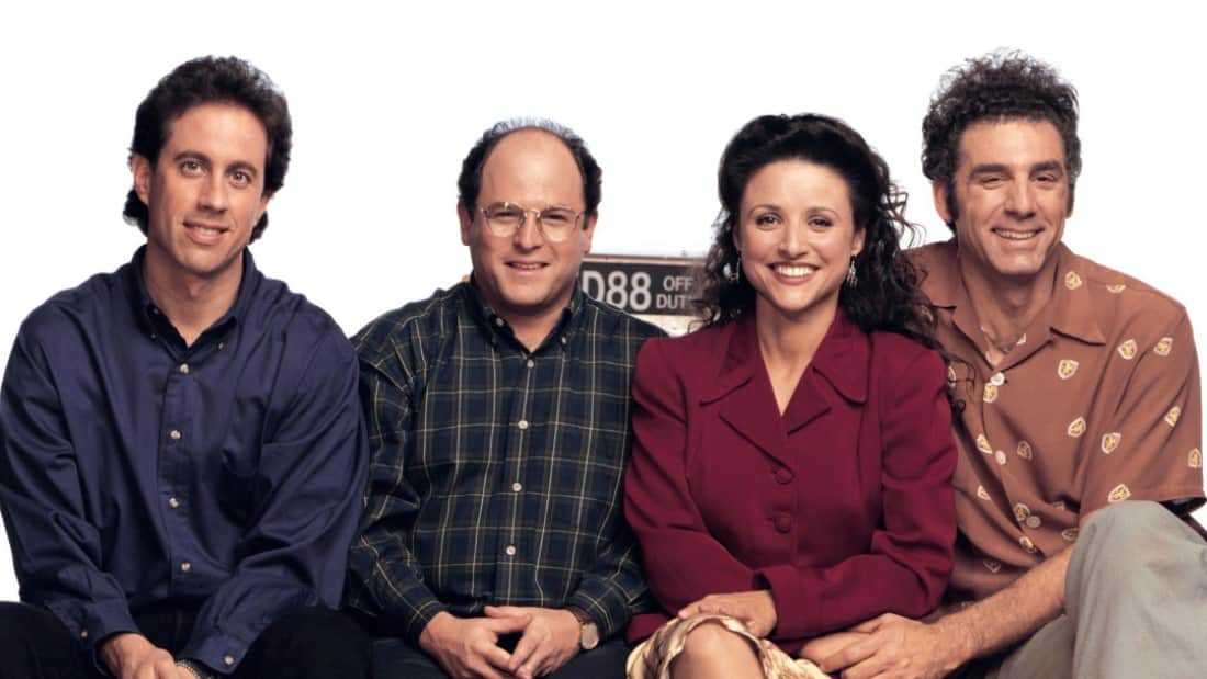 Jerry, George, Elaine, and Kramer